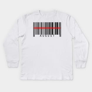 august Kids Long Sleeve T-Shirt